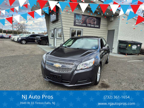 2013 Chevrolet Malibu for sale at NJ Auto Pros in Tinton Falls NJ