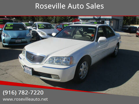 2000 Acura RL for sale at Roseville Auto Sales in Roseville CA