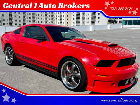 2012 Ford Mustang for sale at Central 1 Auto Brokers in Virginia Beach VA