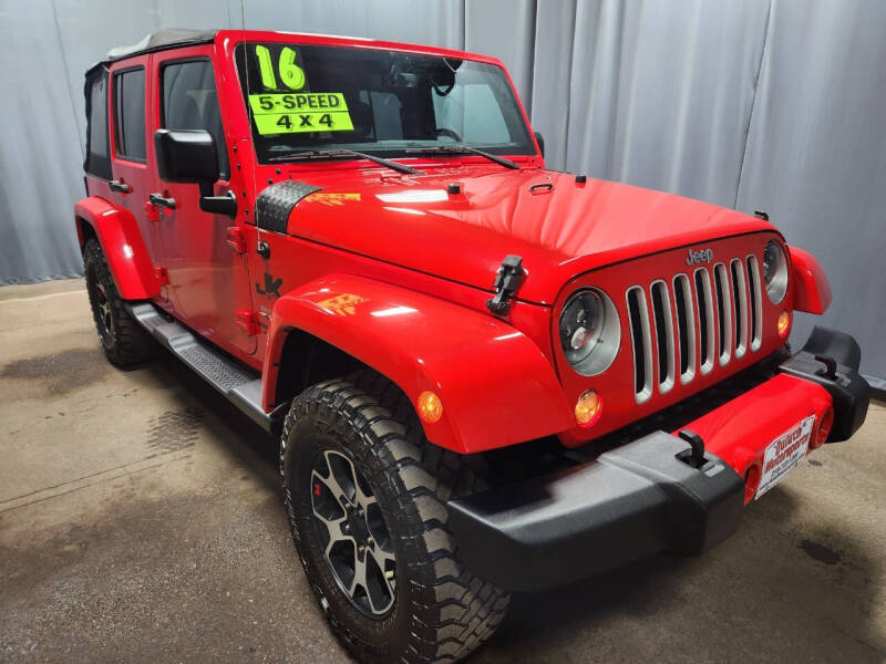 2016 Jeep Wrangler Unlimited Sahara