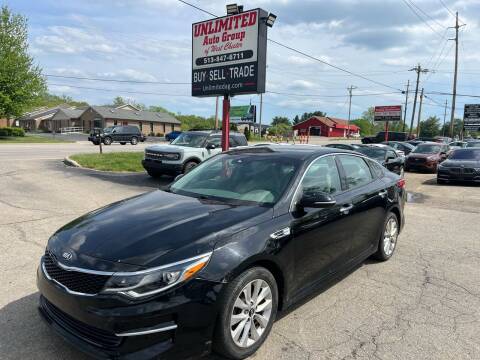 2018 Kia Optima for sale at Unlimited Auto Group in West Chester OH