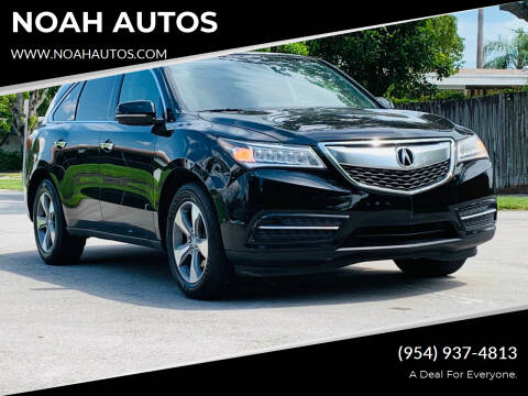 2014 Acura MDX for sale at NOAH AUTOS in Hollywood FL