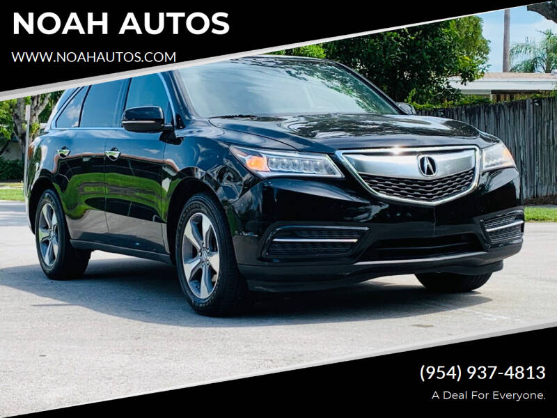 2014 Acura MDX for sale at NOAH AUTOS in Hollywood FL