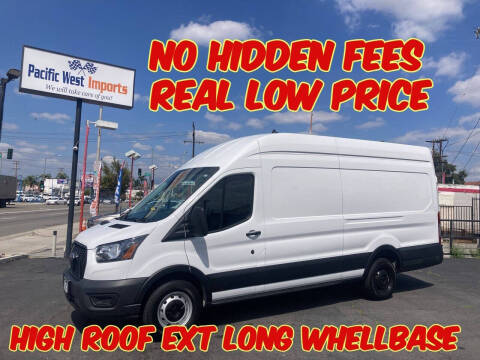 2022 Ford Transit for sale at Pacific West Imports in Los Angeles CA