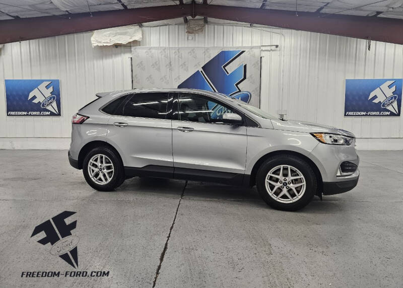 Used 2021 Ford Edge SEL with VIN 2FMPK4J9XMBA02450 for sale in Gunnison, UT