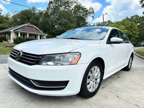 2012 Volkswagen Passat for sale at Cobb Luxury Cars in Marietta GA