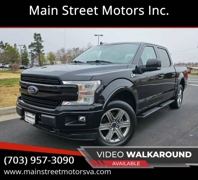 2019 Ford F-150 for sale at Main Street Motors Inc. in Chantilly VA