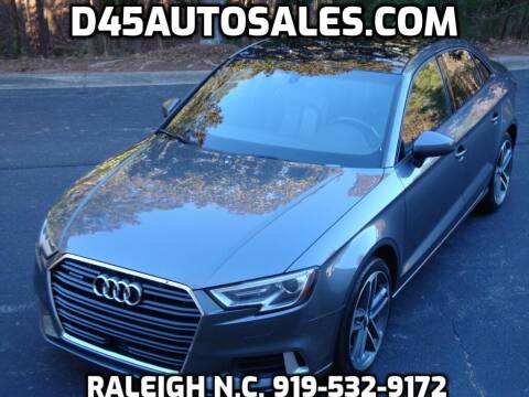 2018 Audi A3 for sale at D45 Auto Brokers in Raleigh NC