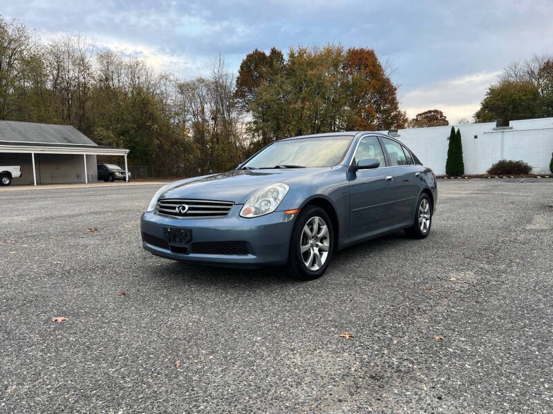 2006 Infiniti G35 for sale at New England Motor Cars in Springfield MA