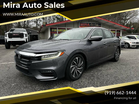 2019 Honda Insight for sale at Mira Auto Sales in Raleigh NC