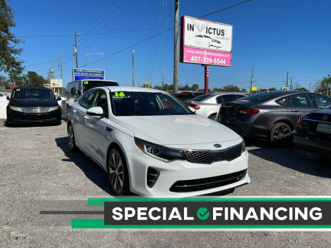 2016 Kia Optima for sale at Invictus Automotive in Longwood FL