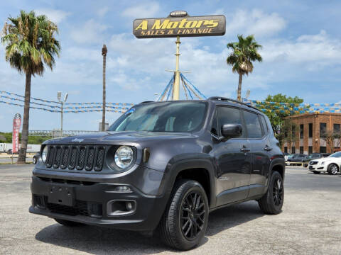 2018 Jeep Renegade for sale at A MOTORS SALES AND FINANCE - 10110 West Loop 1604 N in San Antonio TX