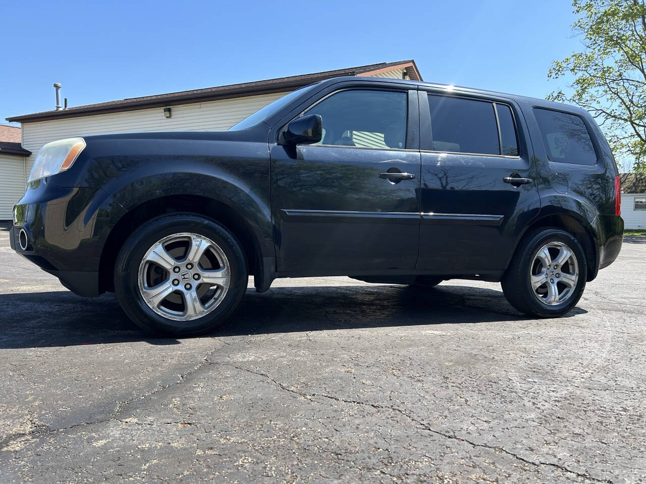 Black 2015 Honda Pilot EX-L 4x4 EX-L 4dr SUV 2