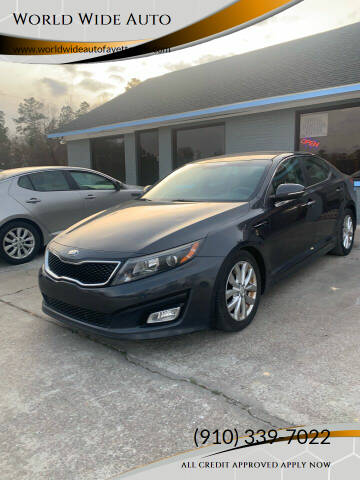 2015 Kia Optima for sale at World Wide Auto in Fayetteville NC