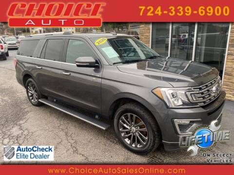 2020 Ford Expedition MAX for sale at CHOICE AUTO SALES in Murrysville PA