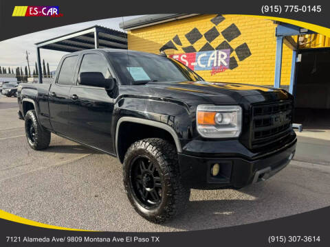 2015 GMC Sierra 1500 for sale at Escar Auto - 9809 Montana Ave Lot in El Paso TX