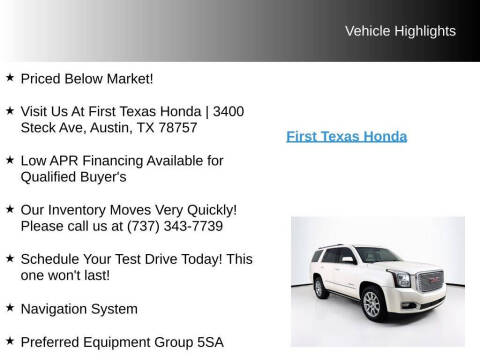 2015 GMC Yukon Denali