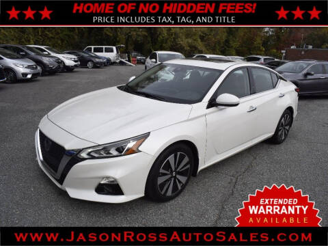 2019 Nissan Altima for sale at Jason Ross Auto Sales in Burlington NC