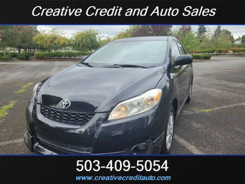 2010 Toyota Matrix for sale at Creative Credit & Auto Sales in Salem OR
