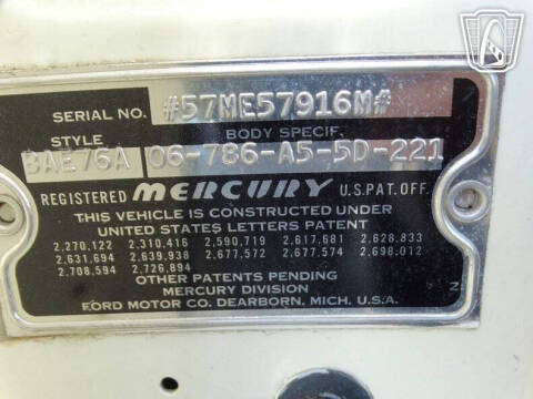 1957 Mercury Monterey