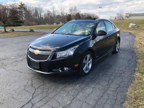 2012 Chevrolet Cruze for sale at PJ'S Auto & RV in Ithaca NY