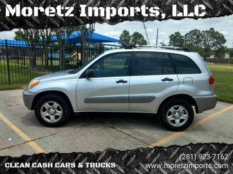 2003 Toyota RAV4 for sale at Moretz Imports, LLC in Spring TX