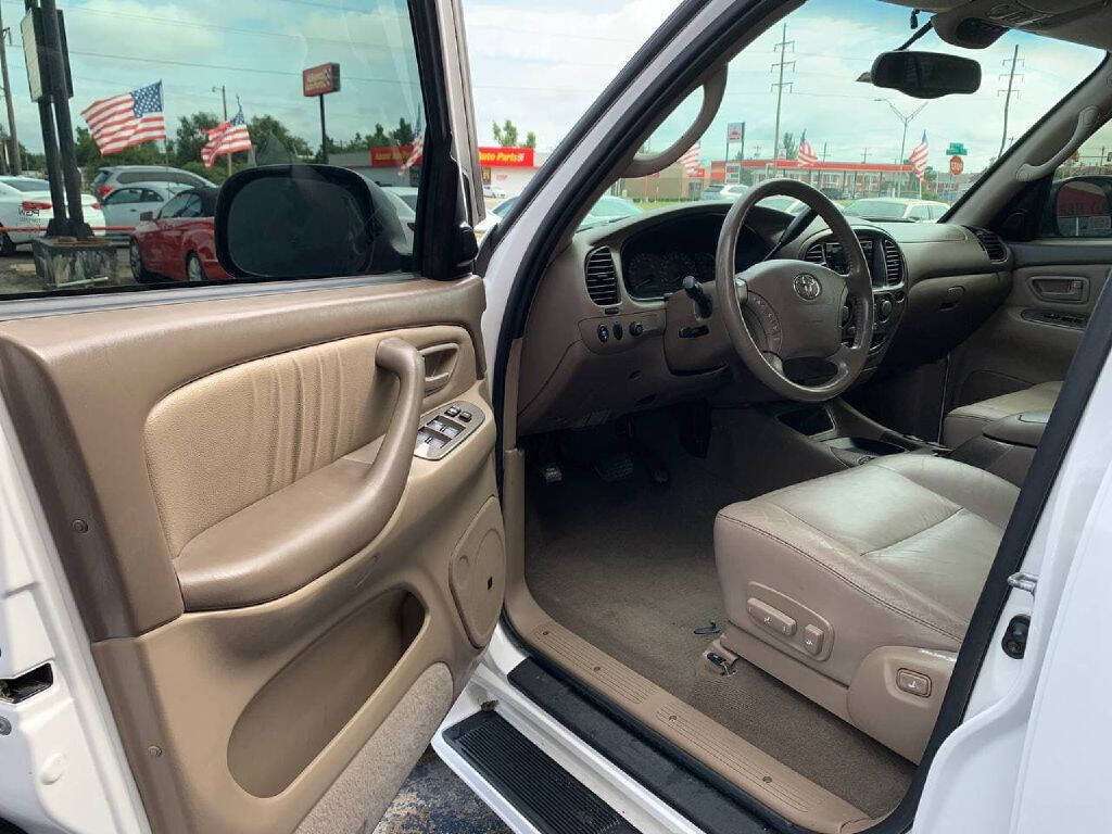 2003 Toyota Sequoia for sale at Caspian Auto Sales in Oklahoma City, OK