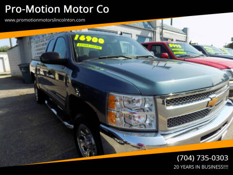 2013 Chevrolet Silverado 1500 for sale at Pro-Motion Motor Co in Lincolnton NC