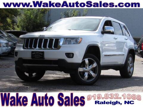 2013 Jeep Grand Cherokee for sale at Wake Auto Sales Inc in Raleigh NC