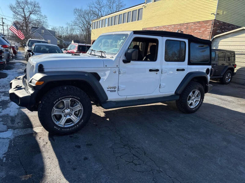 2018 Jeep Wrangler Unlimited for sale at Absolute Auto Sales Inc in Brockton MA