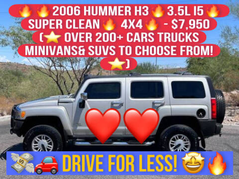 2006 HUMMER H3 for sale at Baba's Motorsports, LLC in Phoenix AZ