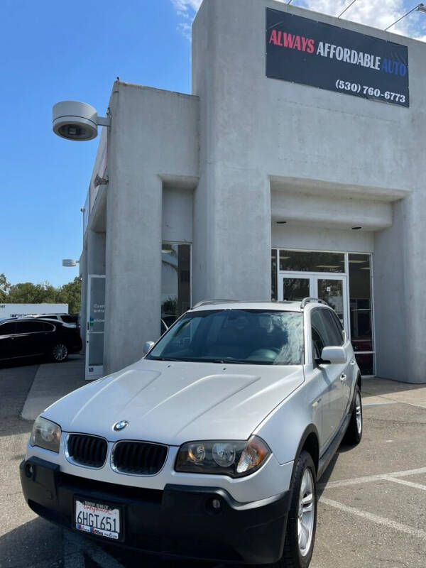 2005 BMW X3 for sale at Always Affordable Auto LLC in Davis CA
