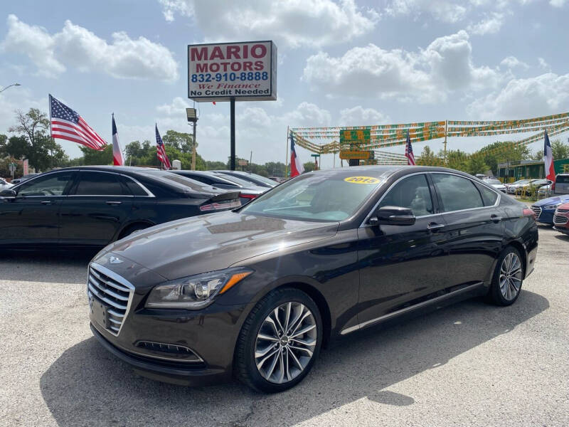 2015 Hyundai Genesis for sale at Mario Motors in South Houston TX