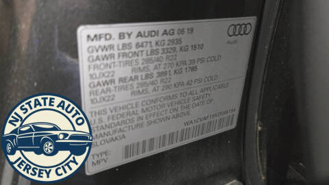 2019 Audi Q8 quattro Prestige 55 TFSI