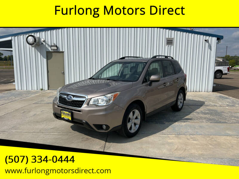 2015 Subaru Forester for sale at Furlong Motors Direct in Faribault MN
