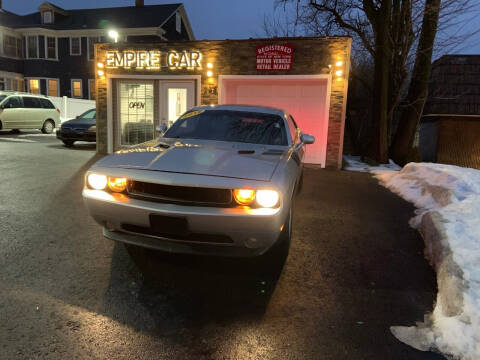 2012 Dodge Challenger for sale at EMPIRE CAR INC in Troy NY