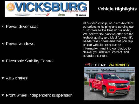 2020 Chevrolet Colorado Work Truck