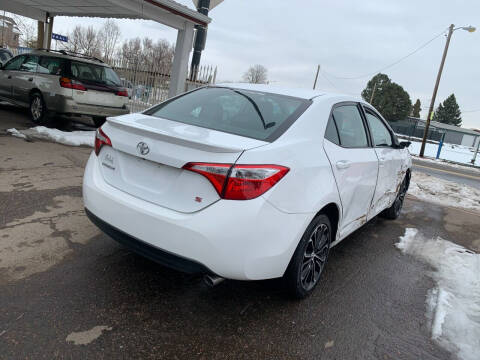 2016 Toyota Corolla for sale at STS Automotive in Denver CO