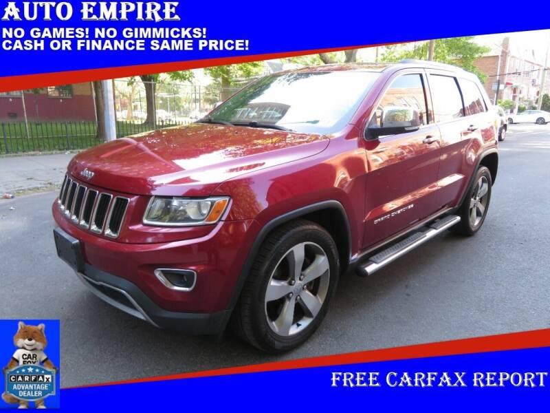 2014 Jeep Grand Cherokee for sale at Auto Empire in Brooklyn NY