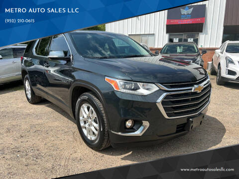 2018 Chevrolet Traverse for sale at METRO AUTO SALES LLC in Lino Lakes MN