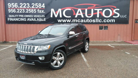 2012 Jeep Grand Cherokee for sale at MC Autos LLC in Pharr TX