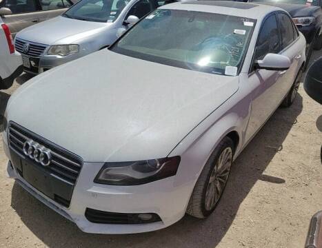 2012 Audi A4 for sale at SoCal Auto Auction in Ontario CA