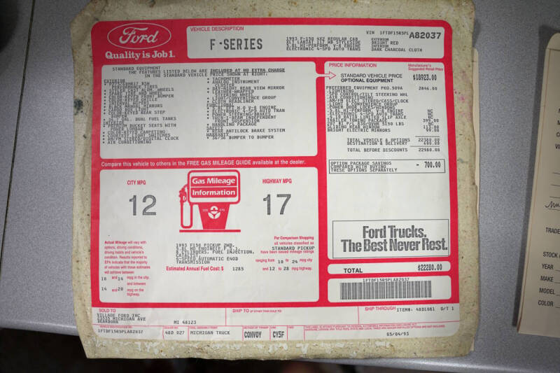 1993 Ford F-150 SVT Lightning