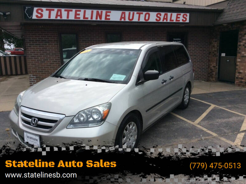 2005 Honda Odyssey for sale at Stateline Auto Sales in South Beloit IL