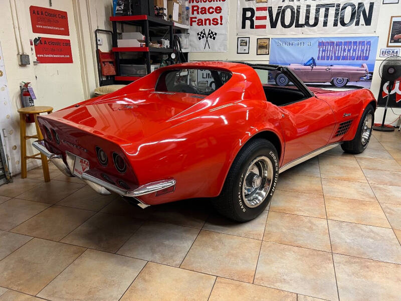 1970 Chevrolet Corvette for sale at A & A Classic Cars in Pinellas Park FL