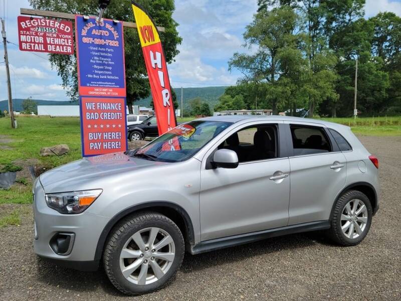 2014 Mitsubishi Outlander Sport for sale at Wahl to Wahl Auto Parts in Cooperstown NY