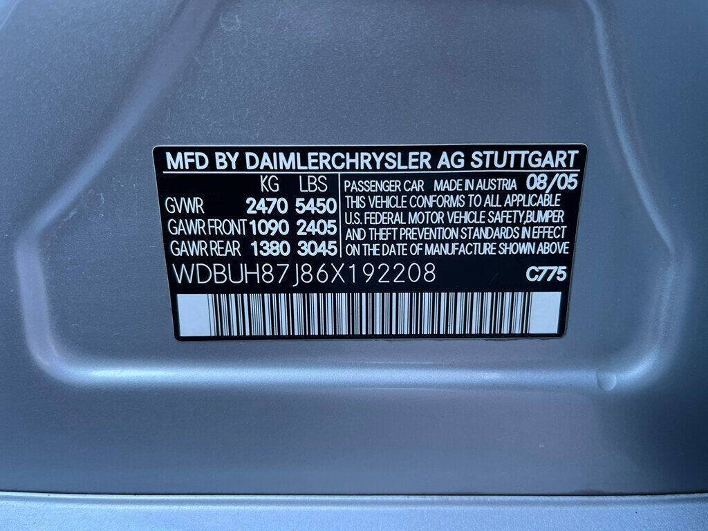 2006 Mercedes-Benz E-Class 21