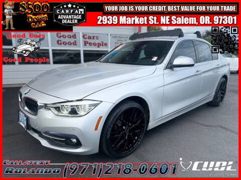 2017 BMW 3 Series for sale at Good Cars Good People in Salem OR