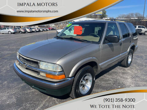 2000 Chevrolet Blazer for sale at IMPALA MOTORS in Memphis TN