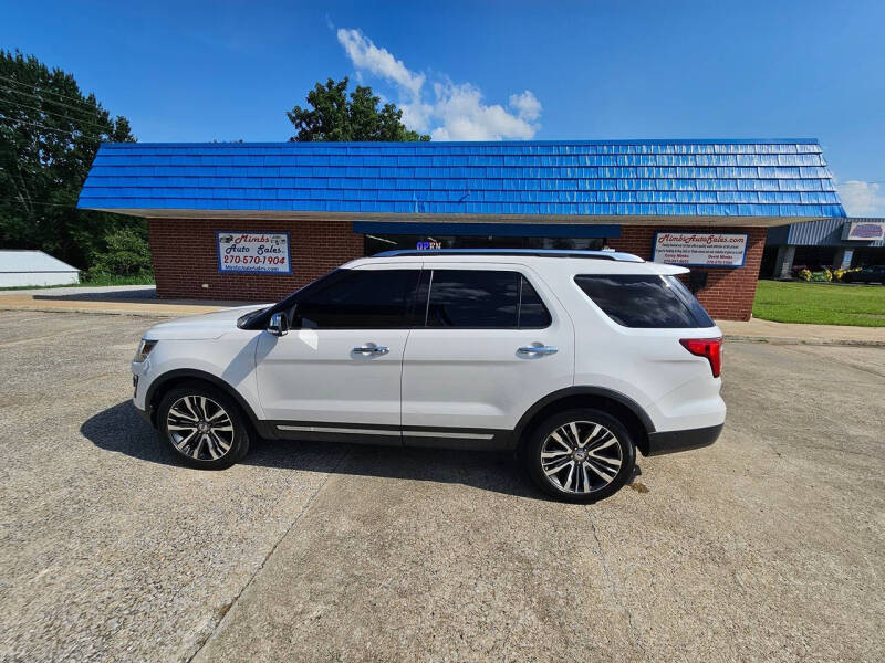2016 Ford Explorer Platinum